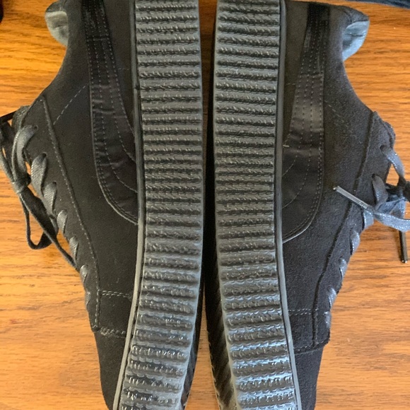 Puma Creeper Velvet X Fenty By Rihanna Puma"Black" - Picture 4 of 6